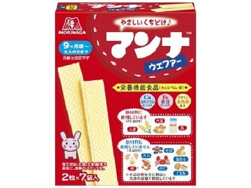 森永 マンナウェファー １４枚 ×6 【送料込】(一部地域別途)の画像