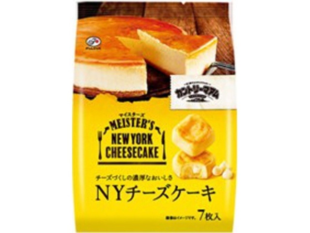 カントリーマアム マイスターズＮＹチーズケーキ７枚   ×5 【送料込】(一部地域別途)の画像