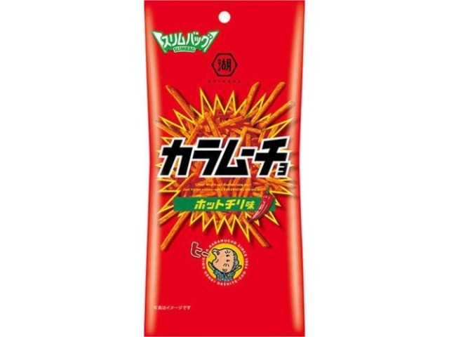 湖池屋 ＳＴカラムーチョ ホットチリスリム３４ｇ   ×6 【送料込】(一部地域別途)の画像