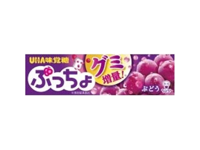 味覚糖 ぷっちょ ぶどうスティック１０粒 ×10 【送料込】(一部地域別途)の画像