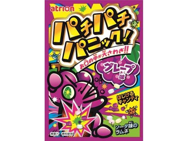 アトリオン パチパチパニックグレープ   ×24 【送料込】(一部地域別途)の画像