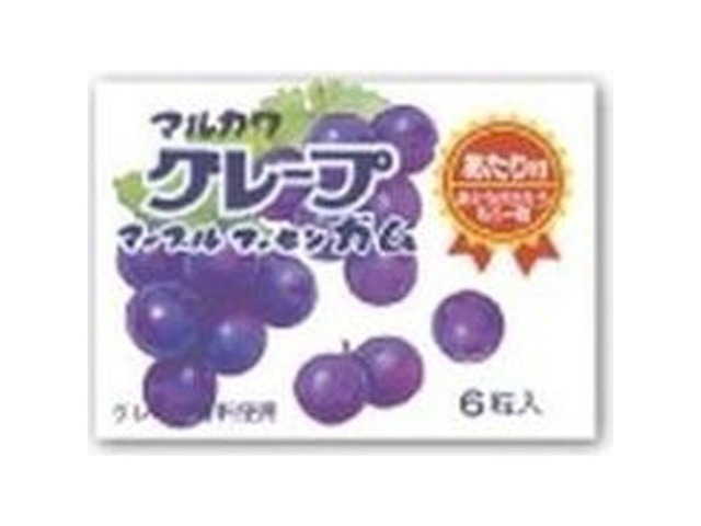 丸川製菓 グレープマーブルガム  ×33入り 【全国送料無料】(一部地域別途)の画像