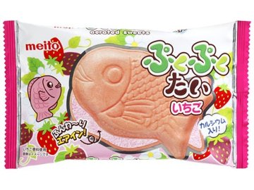 ｍｅｉｔｏ ぷくぷくたいいちご  ×10入り 【全国送料無料】(一部地域別途)の画像