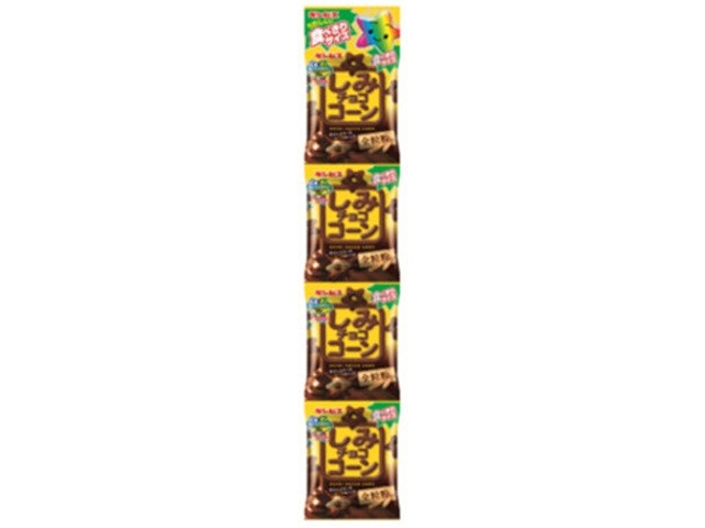 ギンビス しみチョココーン 全粒粉４連×12入り 【全国送料無料】(一部地域別途)の画像