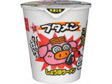 おやつカンパニー ブタメンしょうゆラーメン ３０ｇ  ×15入り 【全国送料無料】(一部地域別途)の画像