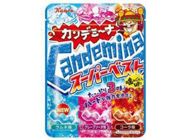 カンロ カンデミーナグミスーパーベスト ７２ｇ ×6 【送料込】(一部地域別途)の画像