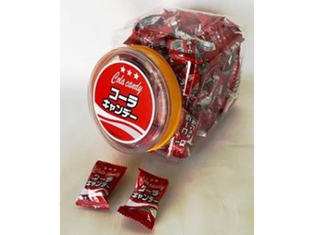 キッコー製菓 ポットコーラキャンデー１個 ×100入り 【全国送料無料】(一部地域別途)の画像