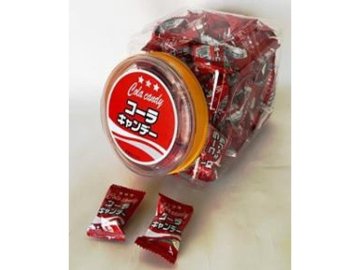 キッコー製菓 ポットコーラキャンデー１個 ×100入り 【全国送料無料】(一部地域別途)の画像