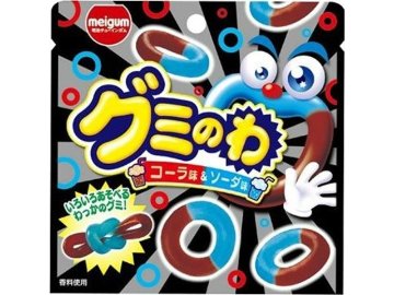 明治ガム グミのわ コーラ＆ソーダ２２ｇ×12入り 【全国送料無料】(一部地域別途)の画像