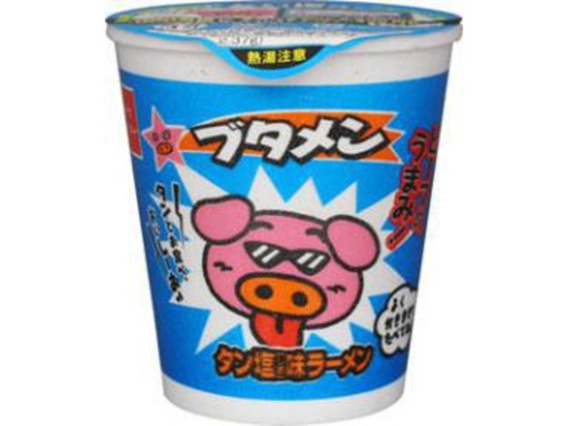 おやつカンパニー ブタメンタン塩味ラーメン ３５ｇ  ×15入り 【全国送料無料】(一部地域別途)の画像