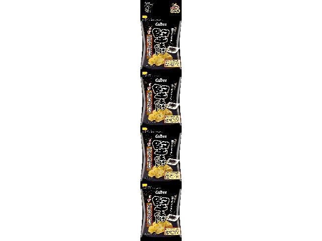 カルビー 堅あげプッチ４ブラックペッパー   ×10 【送料込】(一部地域別途)の画像