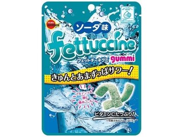 ブルボン フェットチーネグミソーダ味 ５０ｇ  ×10入り 【全国送料無料】(一部地域別途)の画像