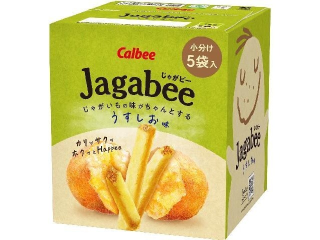 カルビー Ｊａｇａｂｅｅ うすしお味７５ｇ  ×12入り 【全国送料無料】(一部地域別途)の画像