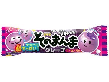 コリス そのまんまグレープフーセンガム×20入り 【全国送料無料】(一部地域別途)の画像