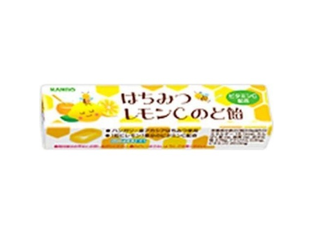 カンロ はちみつレモンＣのど飴１１粒 ×10 【送料込】(一部地域別途)の画像