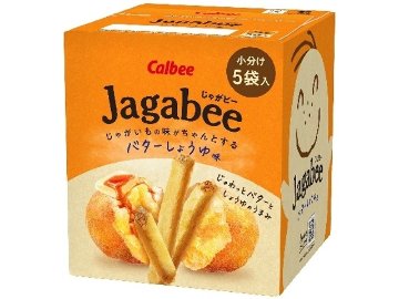 カルビー Ｊａｇａｂｅｅ バターしょうゆ味７５ｇ×12入り 【全国送料無料】(一部地域別途)の画像