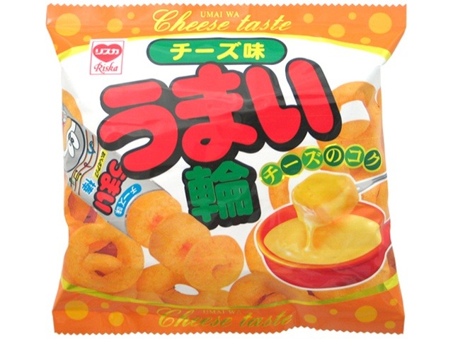 やおきん うまい輪 チーズ味１７ｇ×30入り 【全国送料無料】(一部地域別途)の画像