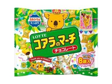 ロッテ コアラのマーチシェアパック ９６ｇ  ×14入り 【全国送料無料】(一部地域別途)の画像