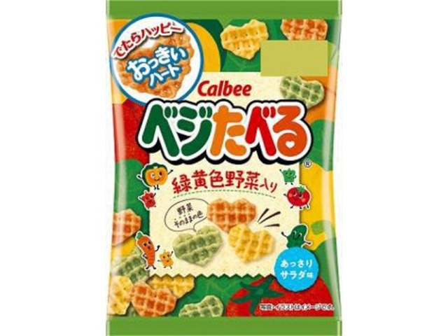 カルビー ベジたべるあっさりサラダ味 １８ｇ×24入り 【全国送料無料】(一部地域別途)の画像
