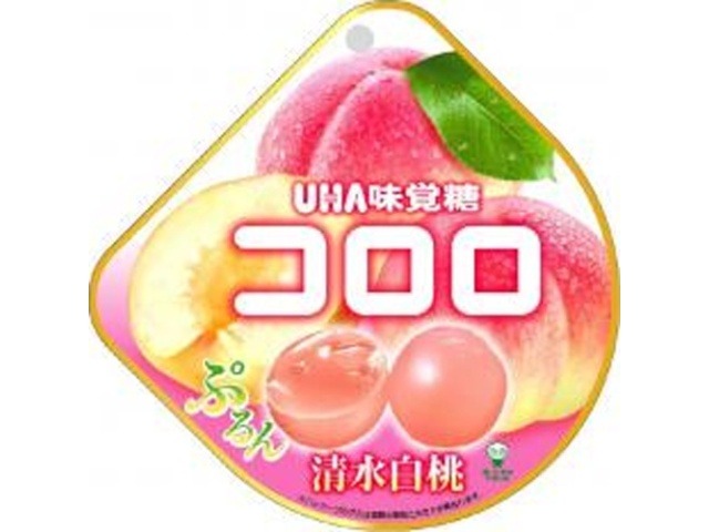 味覚糖 コロロ 清水白桃４０ｇ   ×6 【送料込】(一部地域別途)の画像