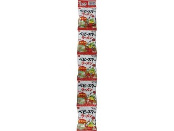 ベビースターラーメン チキン味５連 １９ｇ×５袋×15入り 【全国送料無料】(一部地域別途)の画像