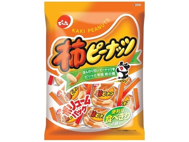 でん六 柿ピーナッツ ３５０ｇ ×16 【送料込】(一部地域別途)の画像