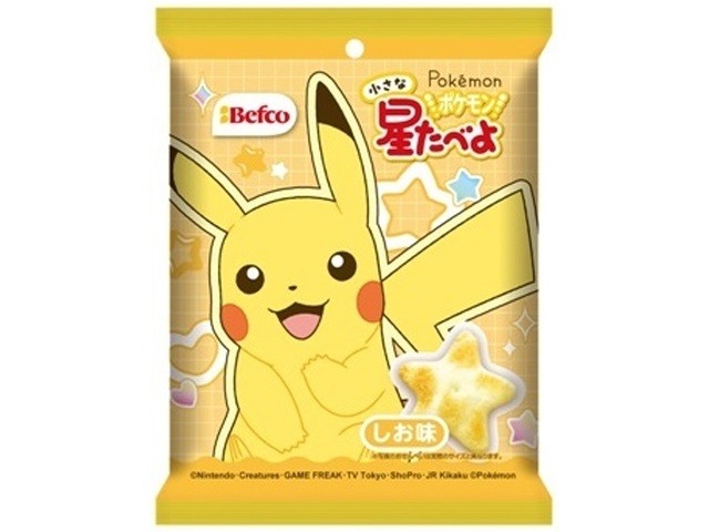 栗山米菓 ポケモン小さな星たべよしお味１７ｇ  ×10入り 【全国送料無料】(一部地域別途)の画像