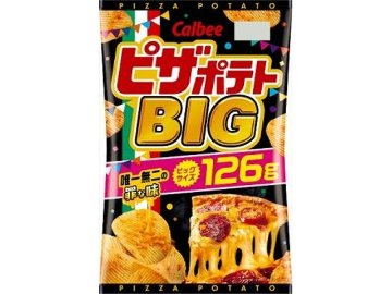カルビー ピザポテトＢＩＧ １２６ｇ×12入り 【全国送料無料】(一部地域別途)の画像