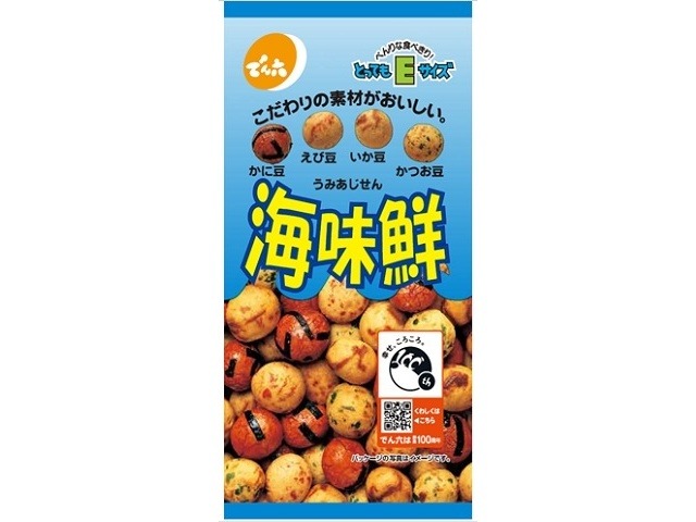 でん六 Ｅサイズ海味鮮 ４１ｇ×10入り 【全国送料無料】(一部地域別途)の画像