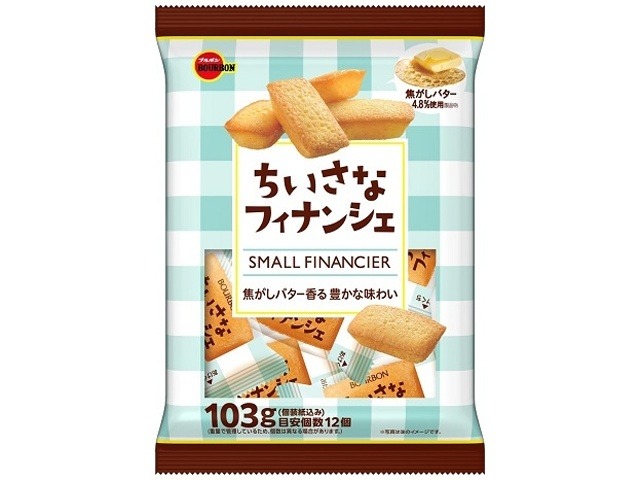 ブルボン ちいさなフィナンシェ１０３ｇ   ×12 【送料込】(一部地域別途)の画像