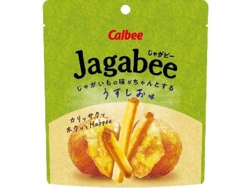 カルビー ＳＴＰＪａｇａｂｅｅうすしお味 ３８ｇ×12入り 【全国送料無料】(一部地域別途)の画像