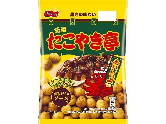 カルビー 元祖たこやき亭昔ながらのソース味 ５５ｇ×12入り 【全国送料無料】(一部地域別途)の画像
