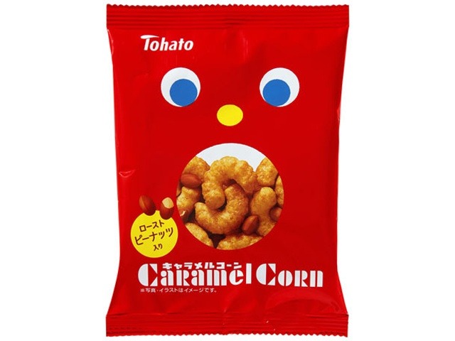 東ハト キャラメルコーン ２０ｇ ×64 【送料込】(一部地域別途)の画像