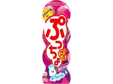 味覚糖 ぷっちょグミ ぶどう容器４０ｇ  ×10入り 【全国送料無料】(一部地域別途)の画像