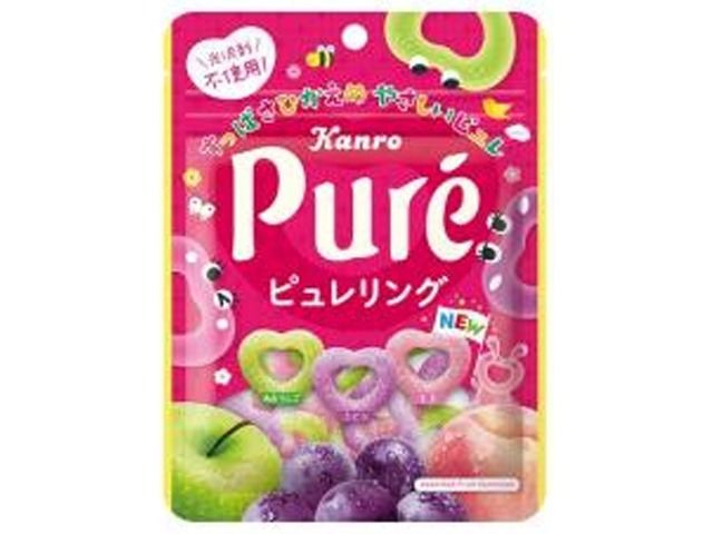 カンロ ピュレリング ６３ｇ ×6 【送料込】(一部地域別途)の画像