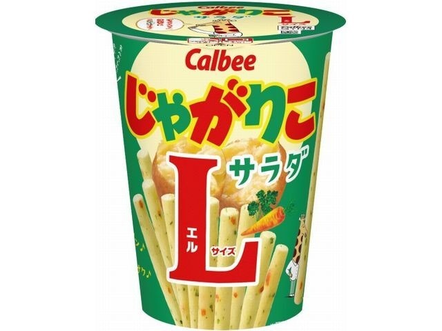 カルビー じゃがりこ サラダＬサイズ６８ｇ×12入り 【全国送料無料】(一部地域別途)の画像