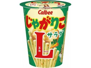 カルビー じゃがりこ サラダＬサイズ６８ｇ×12入り 【全国送料無料】(一部地域別途)の画像