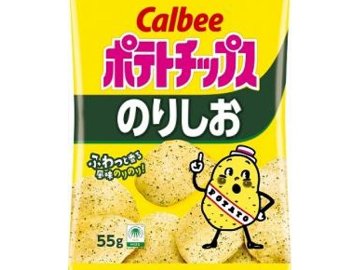 カルビー ポテト のりしお５５ｇ  ×16入り 【全国送料無料】(一部地域別途)の画像