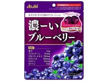 アサヒグループ食品 濃ーいブルーベリー ８４ｇ×6入り 【全国送料無料】(一部地域別途)の画像