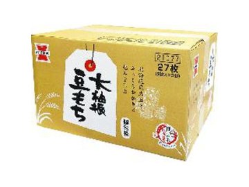 岩塚製菓 大袖振豆もち 箱２７枚 ×1 【送料込】(一部地域別途)の画像