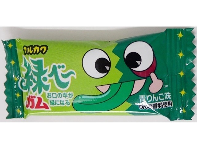 丸川製菓 緑べーガム ×50 【送料込】(一部地域別途)の画像