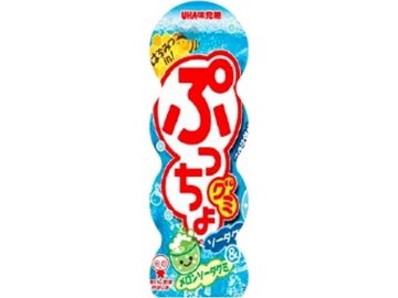 味覚糖 ぷっちょグミ ソーダ容器４０ｇ  ×10入り 【全国送料無料】(一部地域別途)の画像