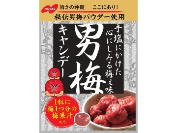 ノーベル 男梅 ８０ｇ ×6 【送料込】(一部地域別途)の画像