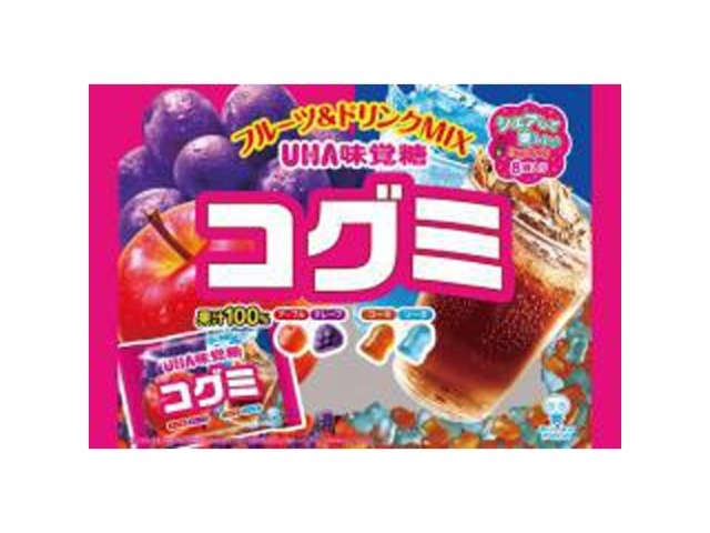 味覚糖 コグミ ファミリーパック８袋 ×16 【送料込】(一部地域別途)の画像