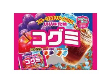 味覚糖 コグミ ファミリーパック８袋 ×16 【送料込】(一部地域別途)の画像