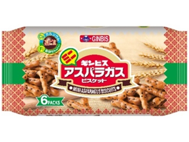 ギンビス ミニアスパラガス ６Ｐ  ×12入り 【全国送料無料】(一部地域別途)の画像