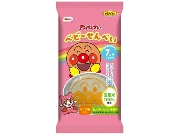 栗山米菓 アンパンマンのベビーせんべい ２７ｇ×12入り 【全国送料無料】(一部地域別途)の画像