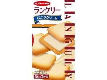 イトウ製菓 ６枚ラングリーバニラクリーム×6入り 【全国送料無料】(一部地域別途)の画像