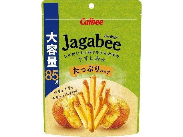 カルビー Ｊａｇａｂｅｅうすしお味たっぷり ８５ｇ×12入り 【全国送料無料】(一部地域別途)の画像