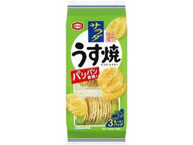 亀田のうす焼サラダ ８０ｇ  ×12入り 【全国送料無料】(一部地域別途)の画像